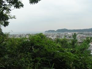 海を遠望する風景